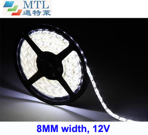 <b>12V 3528 LED strip 8MM width 60LED/M</b>