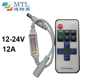 RF LED dimmer MTL-DIM-RF20-12A