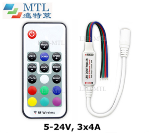 RF RGB controller, Mini controller, MTL-200T