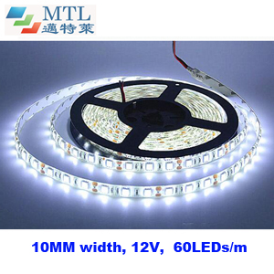 <b>60 LED/M 10MM width 12V 5050 LED strip</b>