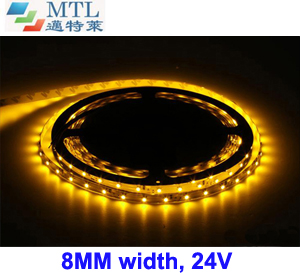 24V 3528 LED strip 8MM width 60LED/M