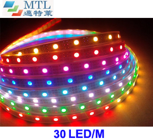 WS2812B IC 30LED/M 5050 RGB LED strip individually addressab