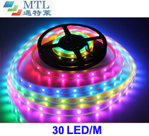 WS2811 IC 30LED/M 5050 RGB LED strip